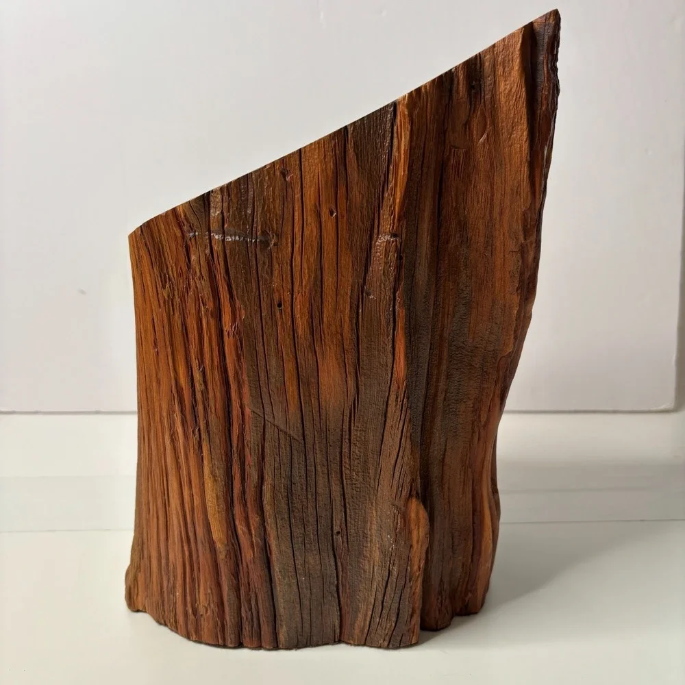 Jeff Trag 1988 Natural Wood 4 Drawer + Secret‎ Drawer Jewelry Box Cedar Signed